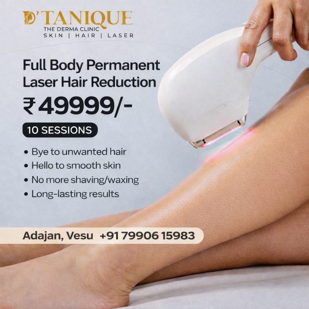 Full Body Laser Hair Reduction